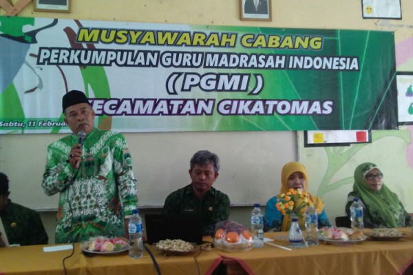 pembukaan musyawarah PGMI